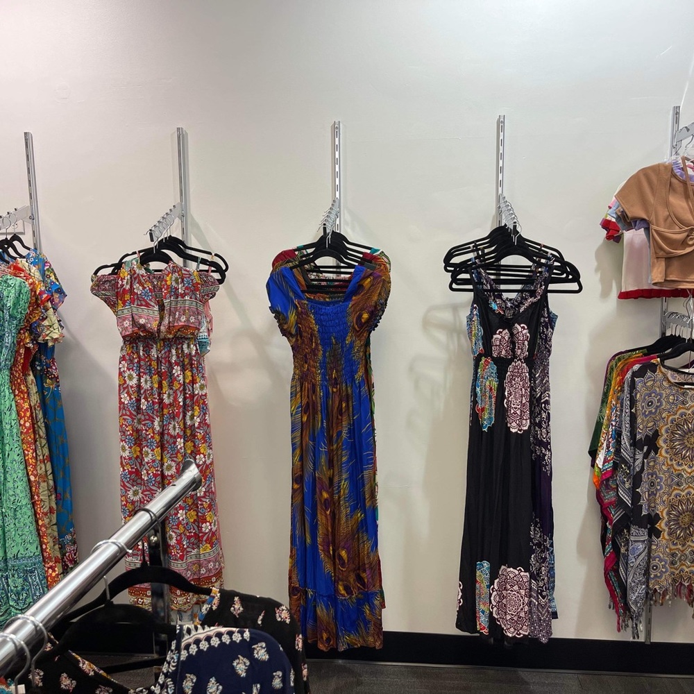 Summer dresses. One sizes fits all. Message me for details.